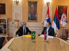 7 April 2022 The National Assembly Speaker and the Brazilian Ambassador 